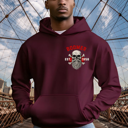 Boomer Custom Year Hoodie : Walk away , I'm a crumpy old man