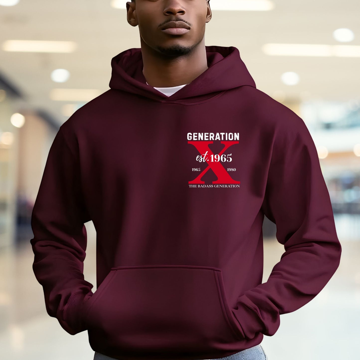 Gen X Custom Year Hoodie : Before all you sissies were born