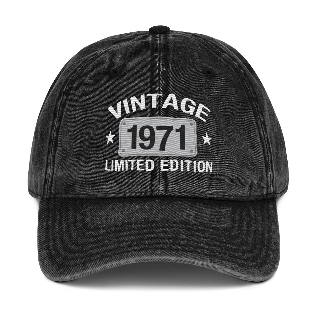 Limited Edition Vintage Custom Year , Dad Cap for  Men & Women