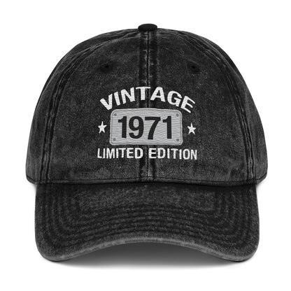 Limited Edition Vintage Custom Year , Dad Cap for  Men & Women