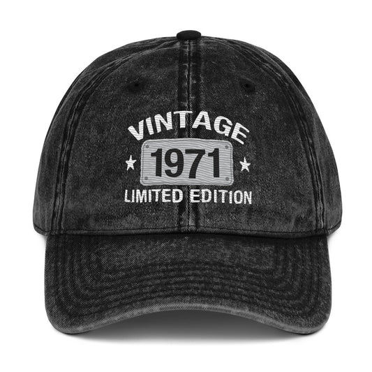 Limited Edition Vintage Custom Year , Dad Cap for  Men & Women