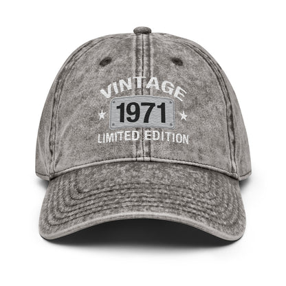 Limited Edition Vintage Custom Year , Dad Cap for  Men & Women